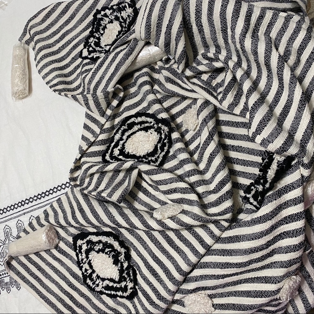 Anthropologie Tufted Mila Throw Blanket - Picture 2 of 5